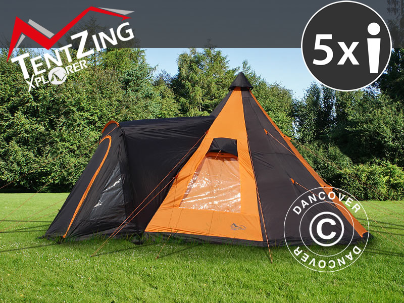 Campingtelt fra TentZing® Xplorer – flott funksjonalitet, design og komfort